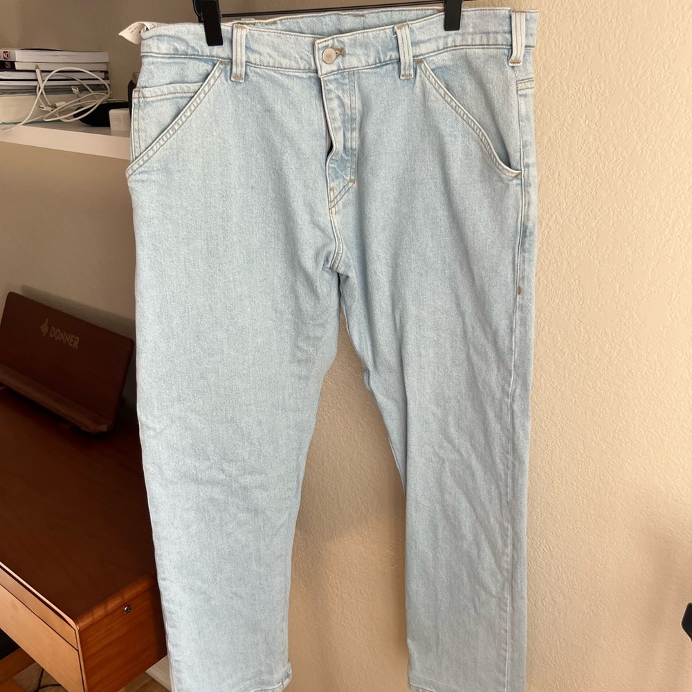 Massimo Dutti Light Blue Relaxed Men Jeans /Size 32